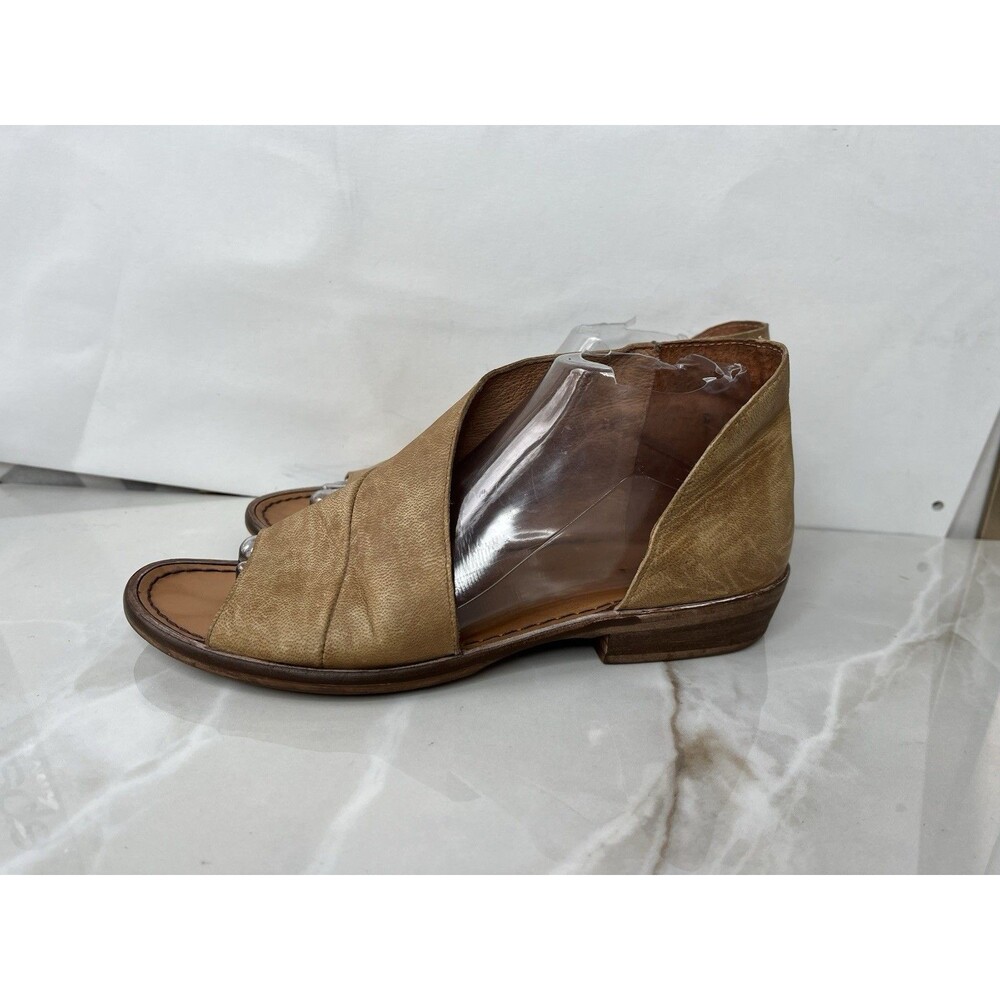 Free People Mont Blanc Sandals Flat Slip On Shoes Leather Women 39 Us 8.5 9